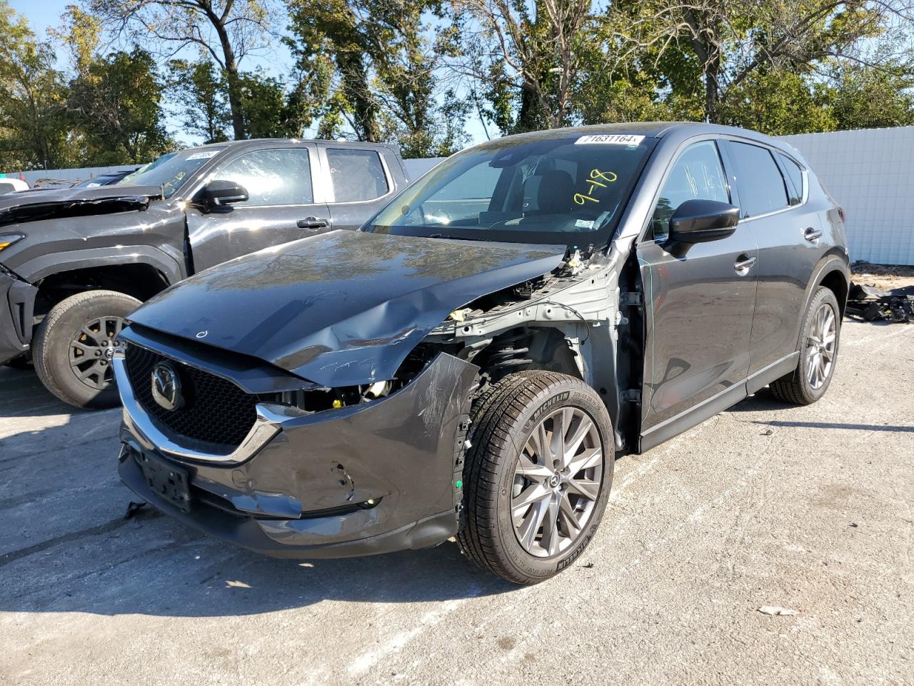 2021 Mazda Cx-5 Grand Touring Reserve VIN: JM3KFBAY0M0424413 Lot: 71631164