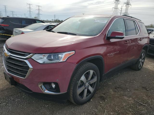  CHEVROLET TRAVERSE 2020 Czerwony