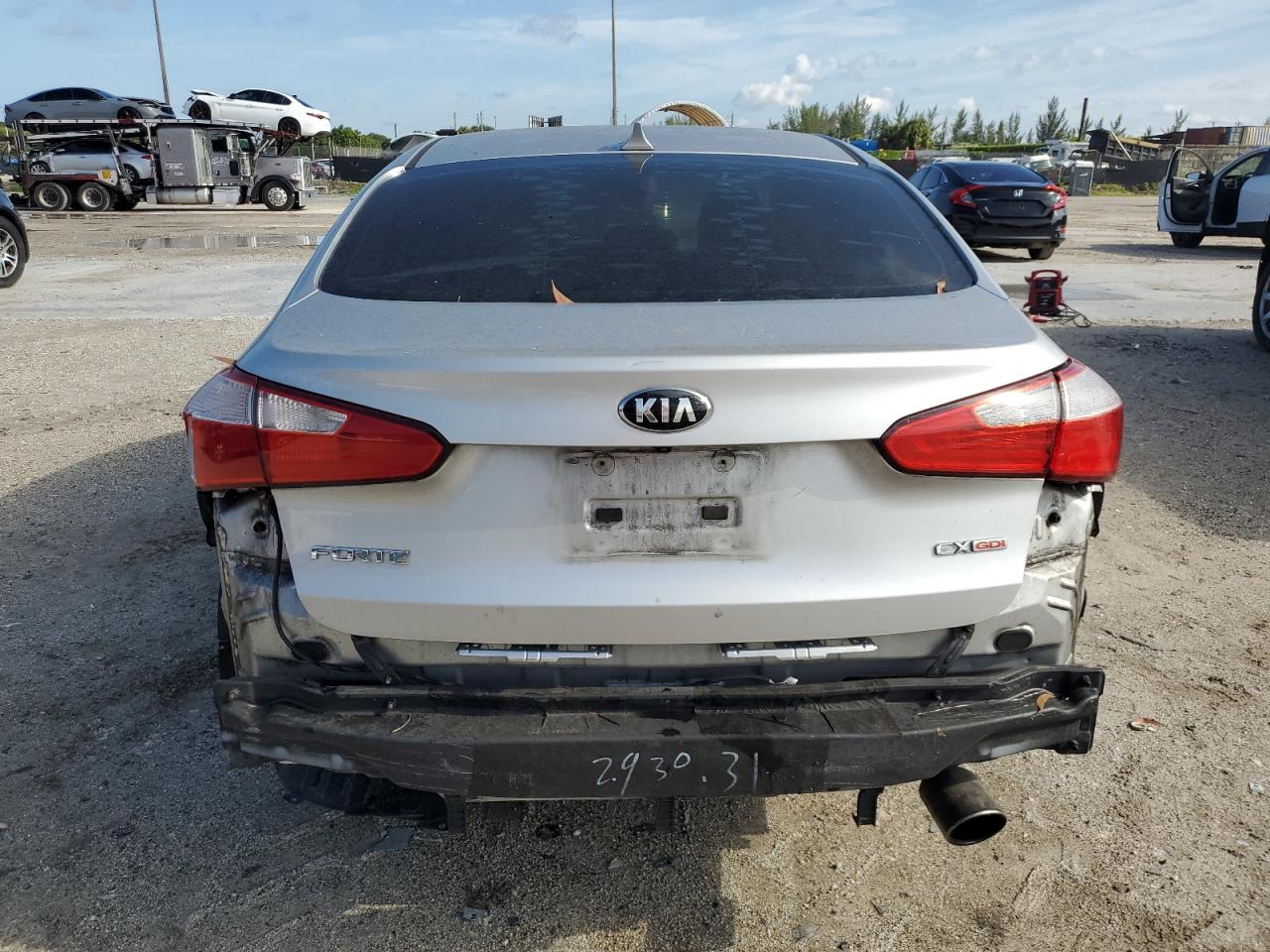 2014 Kia Forte Ex VIN: KNAFZ4A82E5153529 Lot: 65237754