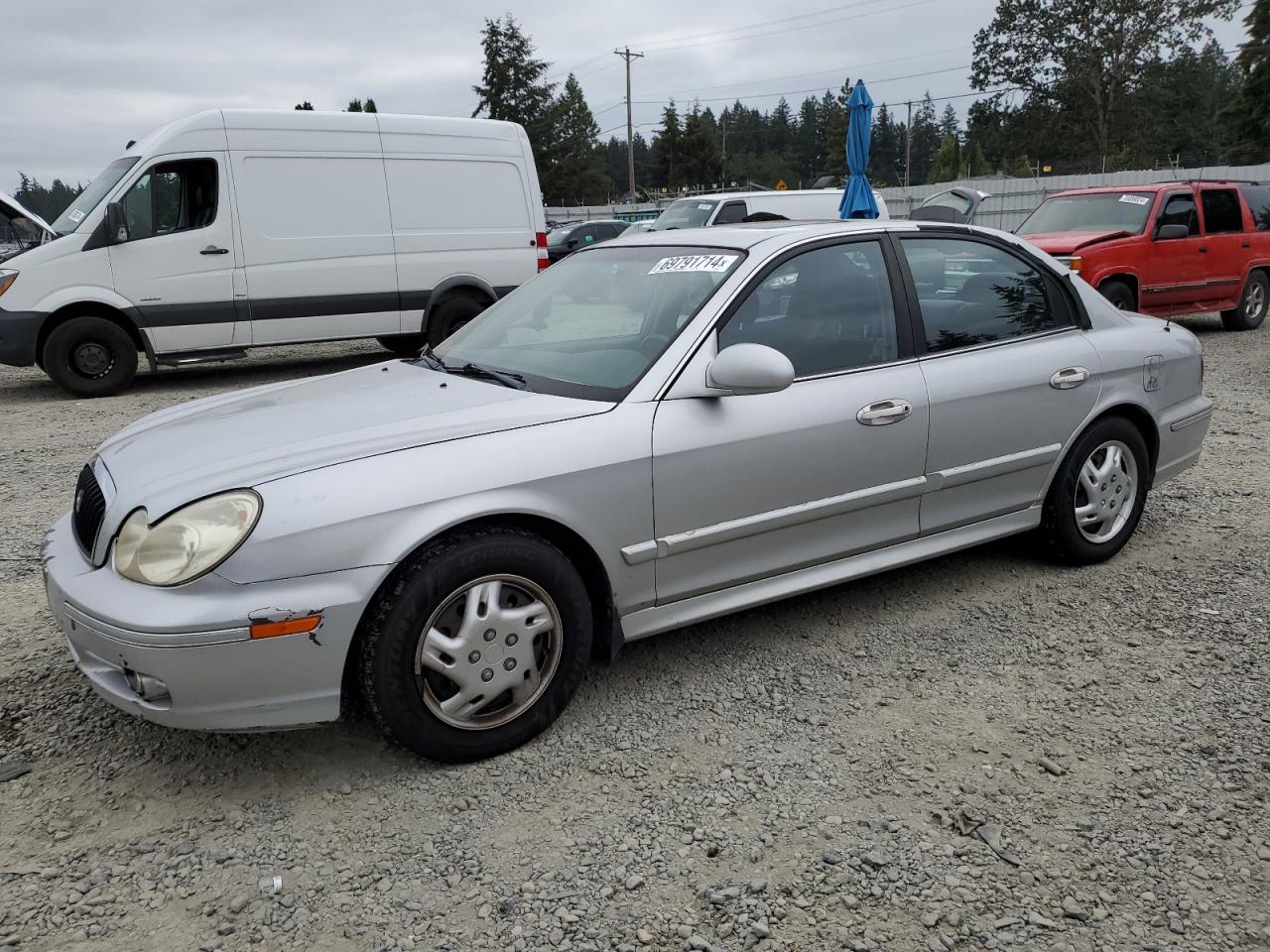 2004 Hyundai Sonata Gl en Venta en Graham, WA - Side