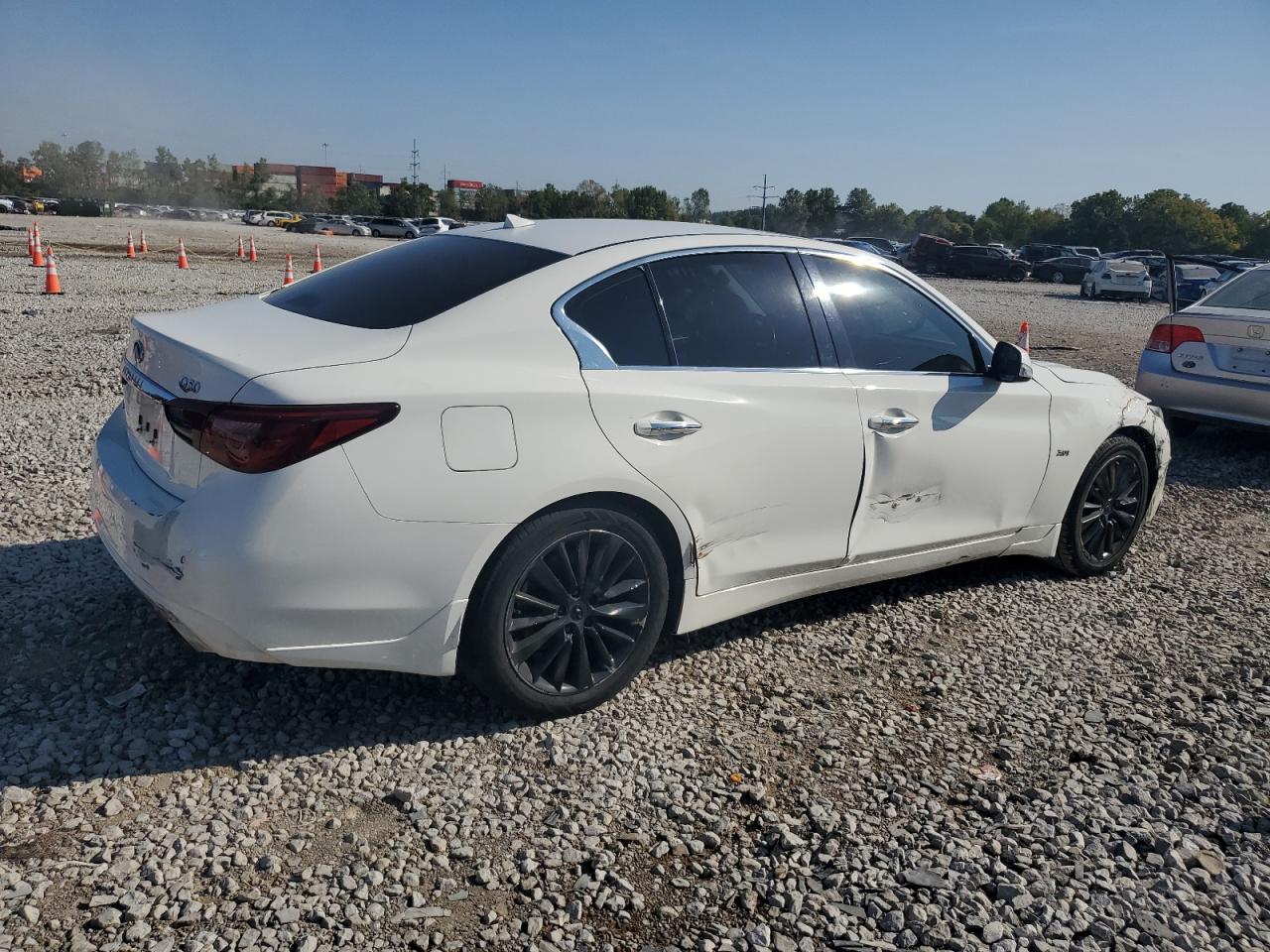 2018 Infiniti Q50 Luxe VIN: JN1EV7AR2JM431496 Lot: 71246934