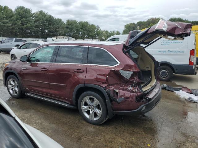  TOYOTA HIGHLANDER 2016 Бургунді