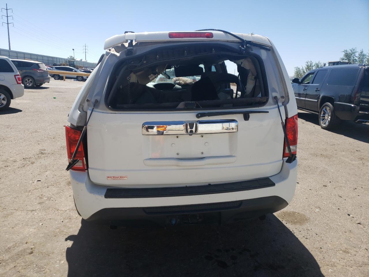 2014 Honda Pilot Lx VIN: 5FNYF4H21EB041793 Lot: 72725434