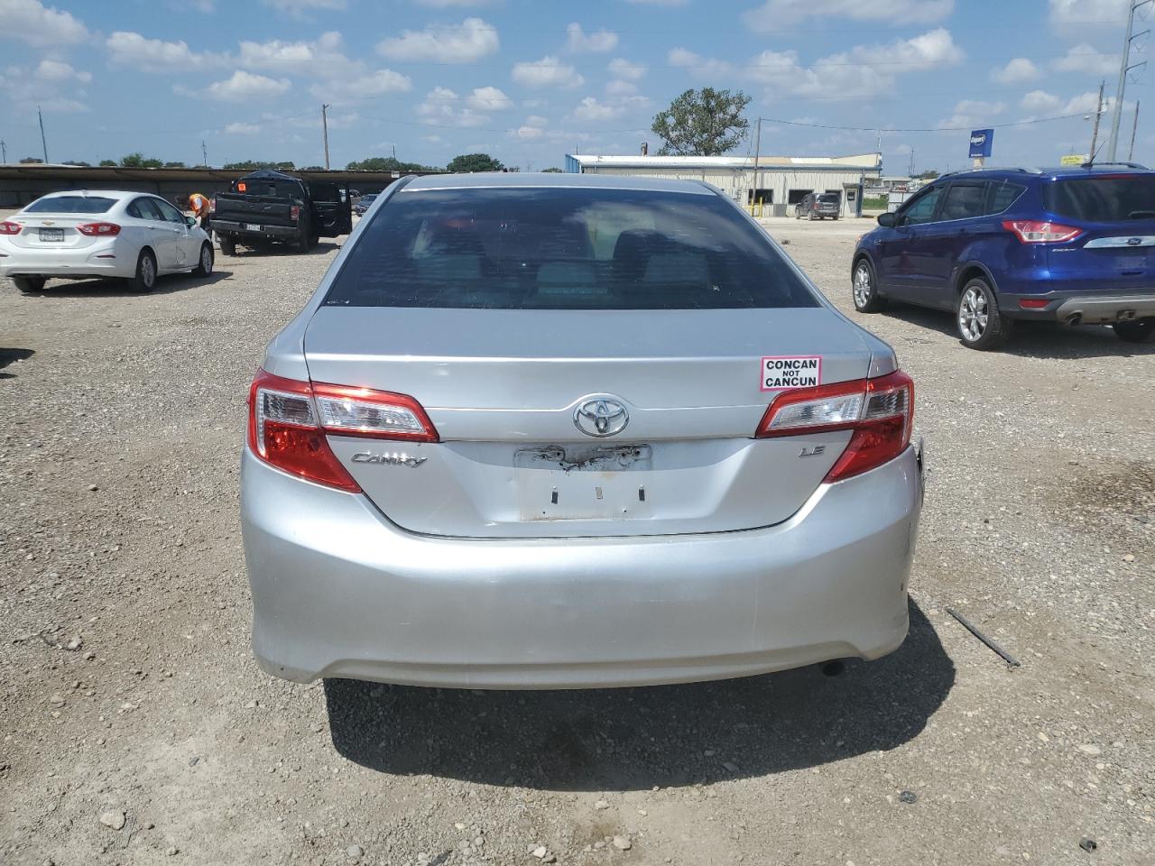 2012 Toyota Camry Base VIN: 4T4BF1FK2CR186791 Lot: 70807944