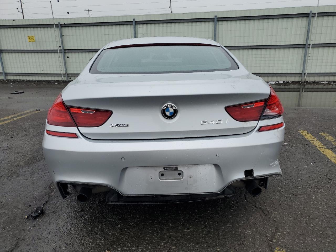 2015 BMW 640 Xi Gran Coupe VIN: WBA6B8C54FD453238 Lot: 73280224