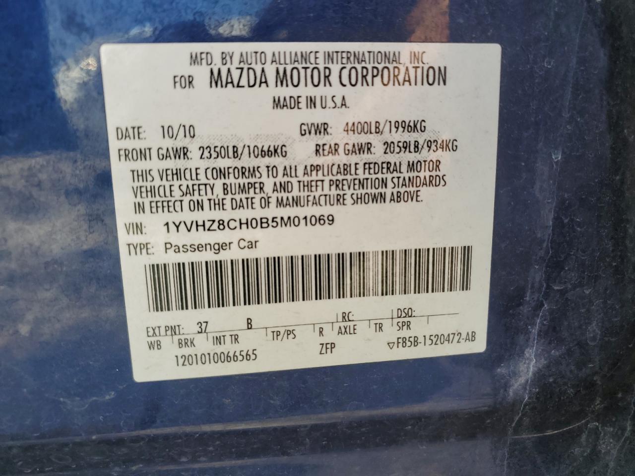 2011 Mazda 6 - Image 12