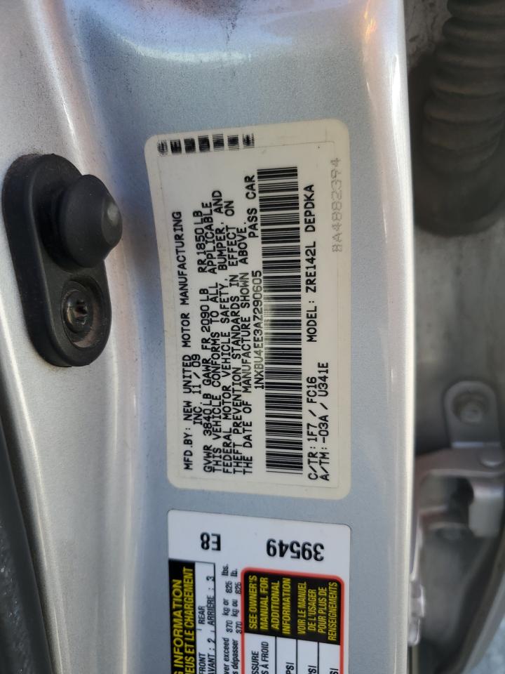 1NXBU4EE3AZ290605 2010 Toyota Corolla Base