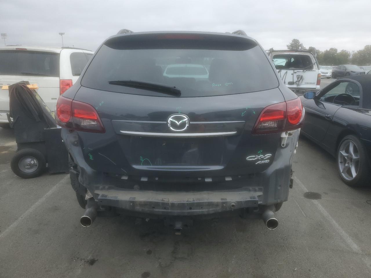 2013 Mazda Cx-9 Grand Touring VIN: JM3TB3DV1D0420507 Lot: 71494124