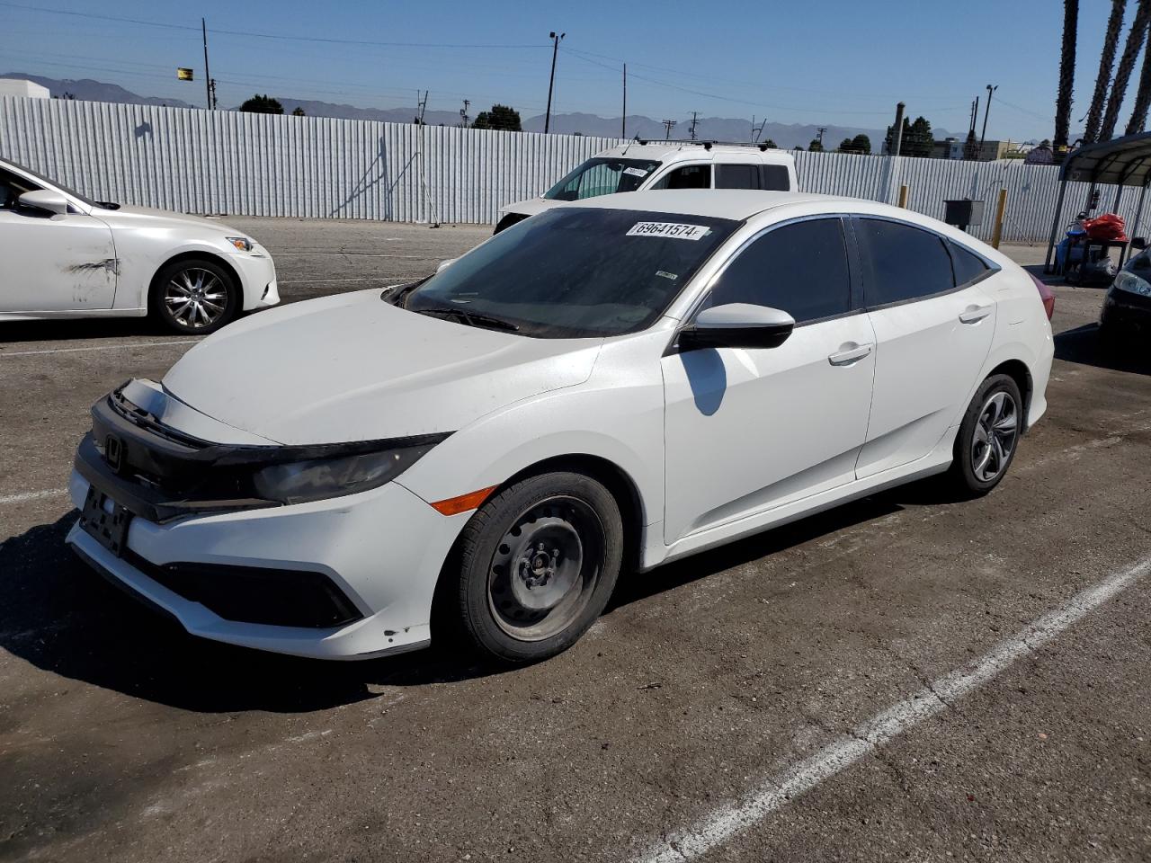 2HGFC2F61KH516067 2019 Honda Civic Lx