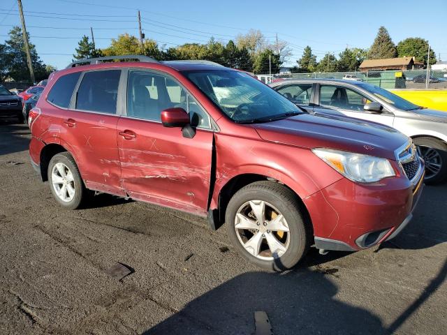 Паркетники SUBARU FORESTER 2014 Бордовый