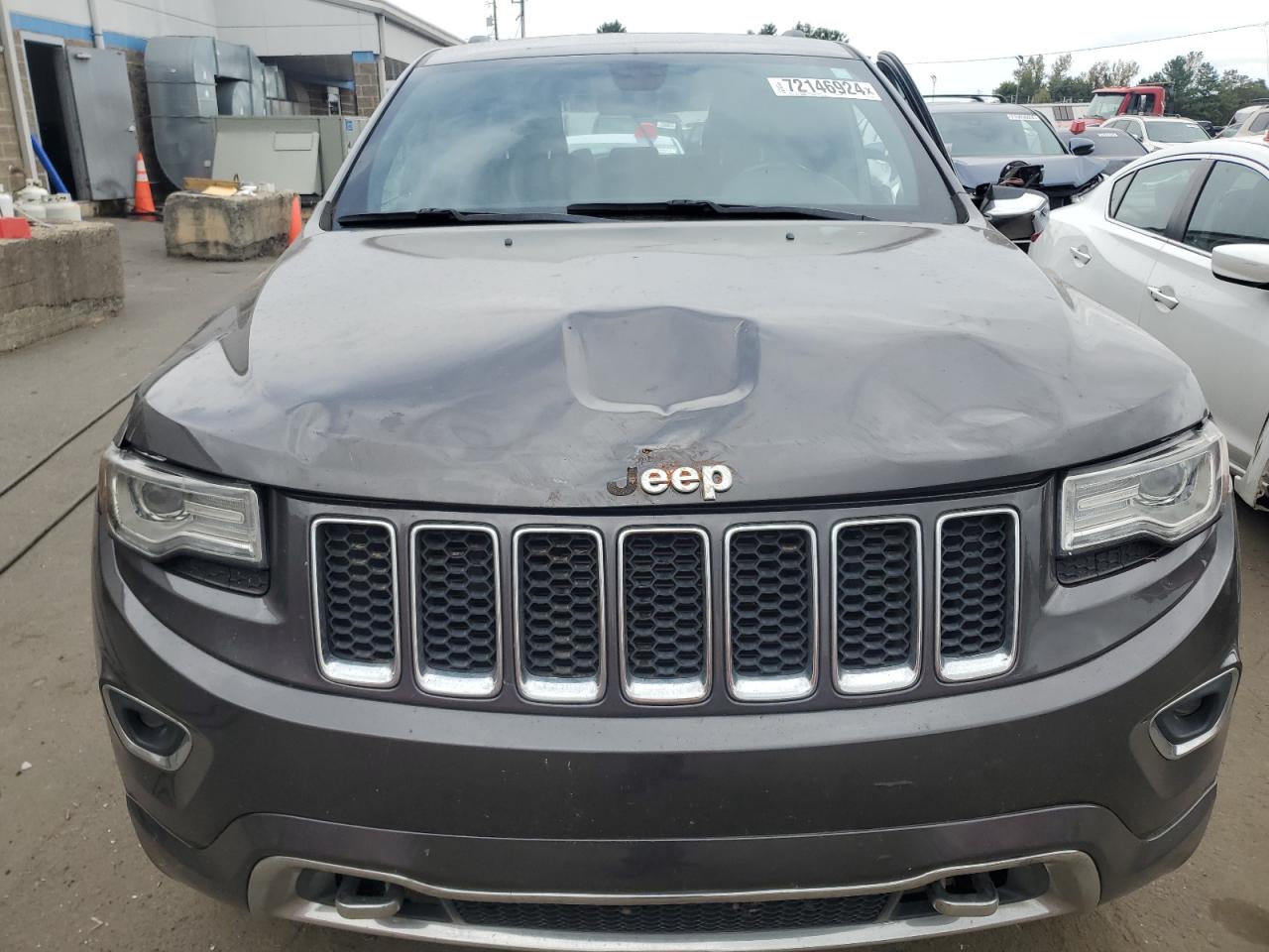 2014 Jeep Grand Cherokee Overland VIN: 1C4RJFCG8EC528181 Lot: 72146924