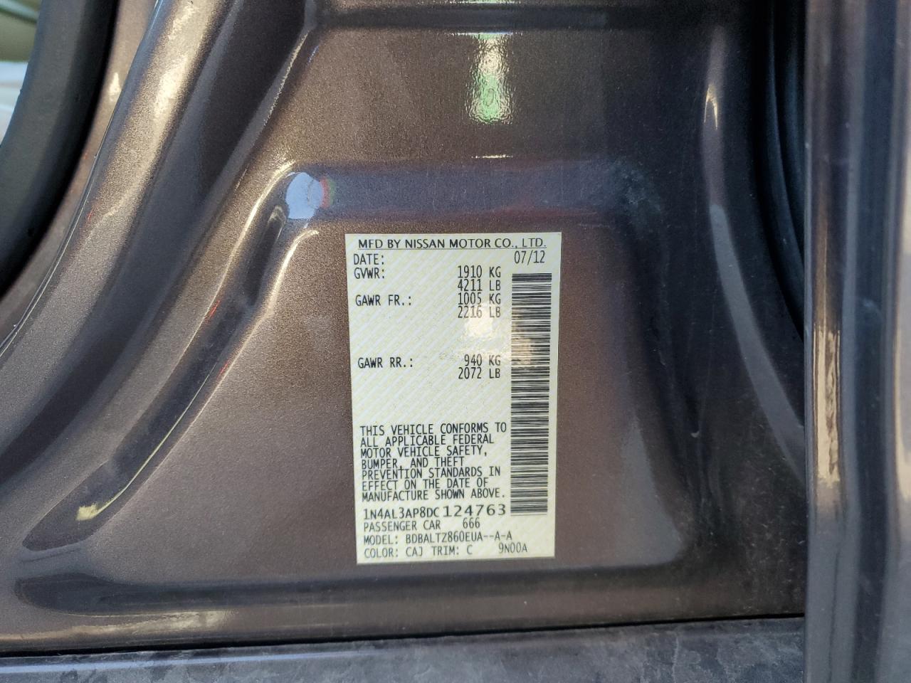 2013 Nissan Altima - Image 14