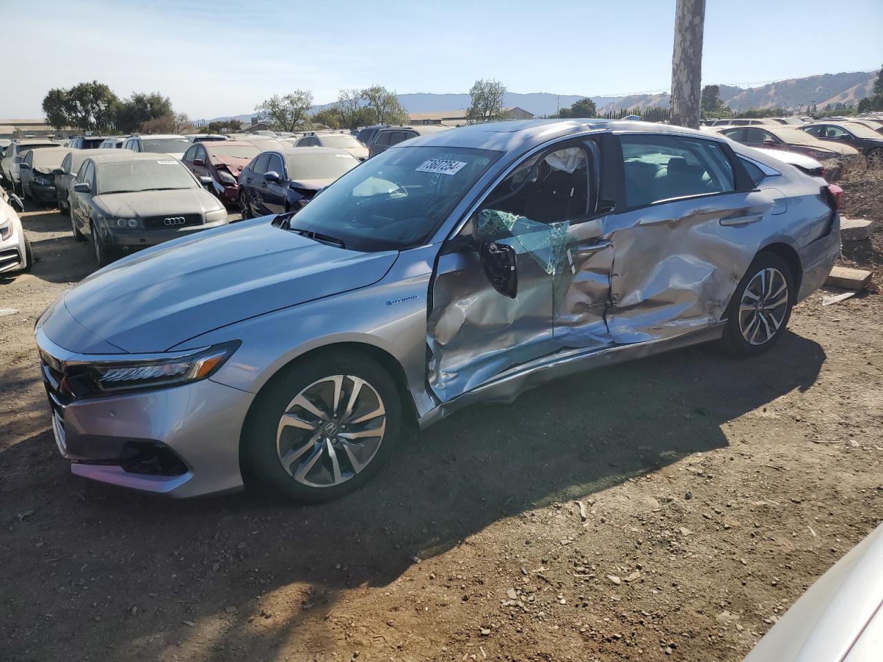 1HGCV3F51NA004774 2022 Honda Accord Hybrid Exl