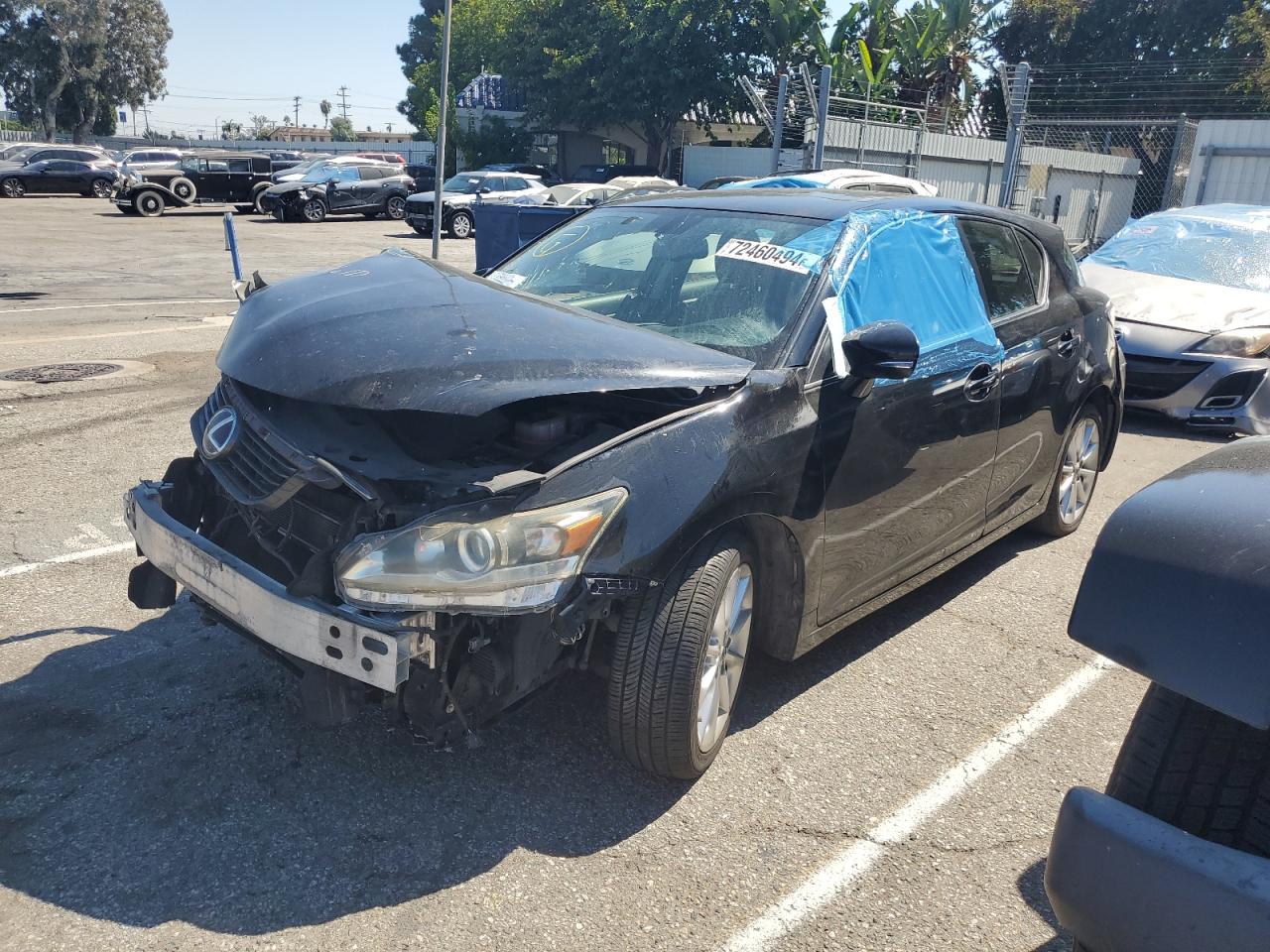 2012 Lexus Ct 200 VIN: JTHKD5BH0C2102175 Lot: 72460494