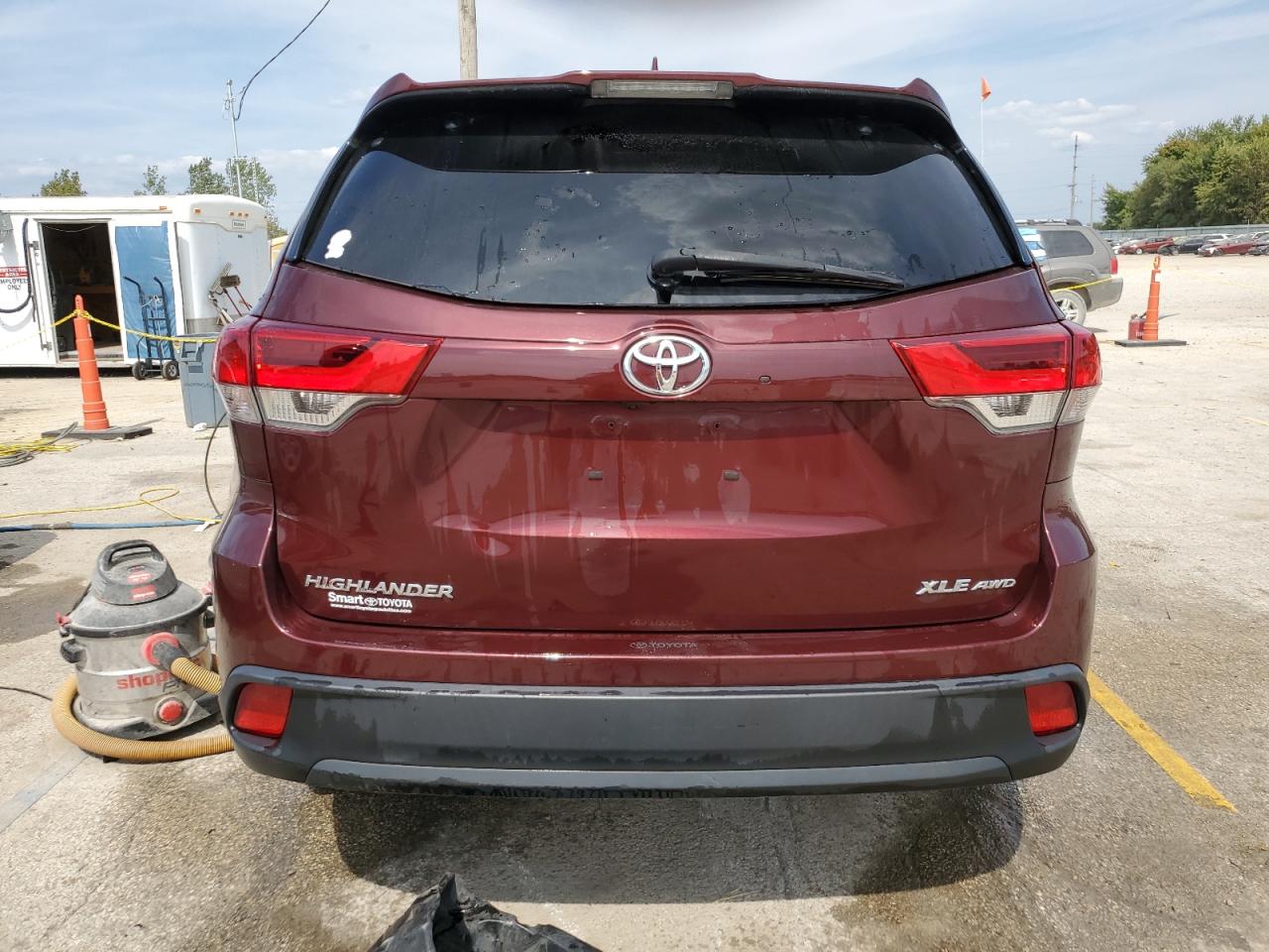 2019 Toyota Highlander Se VIN: 5TDJZRFH5KS938409 Lot: 72245254