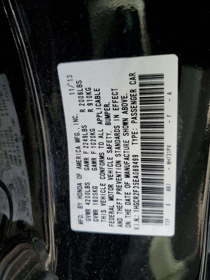 1HGCR2F35EA089499 2014 Honda Accord Lx