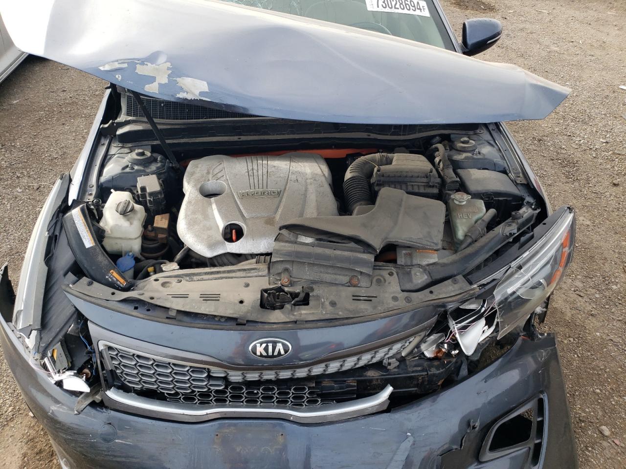 2015 Kia Optima Hybrid VIN: KNAGM4ADXF5082467 Lot: 73028694