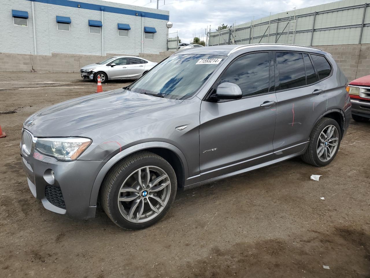 VIN 5UXWX9C59H0T05640 2017 BMW X3 no.1