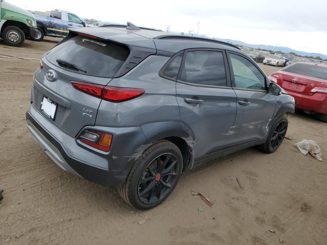 VIN KM8K6CA53MU732717 2021 HYUNDAI KONA no.3