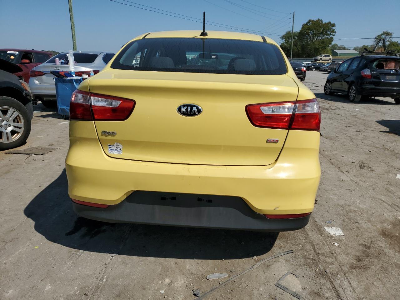 2016 Kia Rio Lx VIN: KNADM4A36G6664880 Lot: 70623224