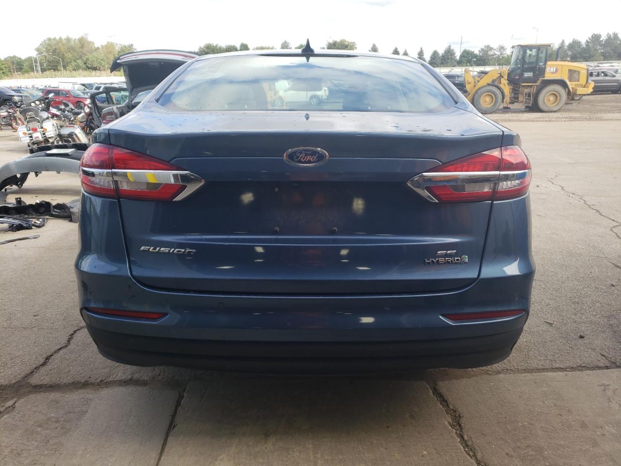 2019 Ford Fusion Se VIN: 3FA6P0LU2KR112991 Lot: 72731504