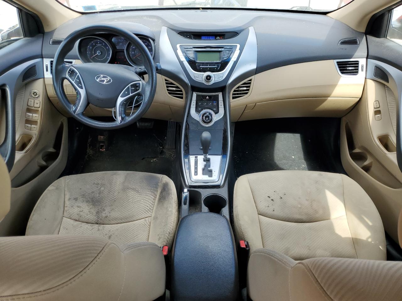 KMHDH4AE5CU381848 2012 Hyundai Elantra Gls