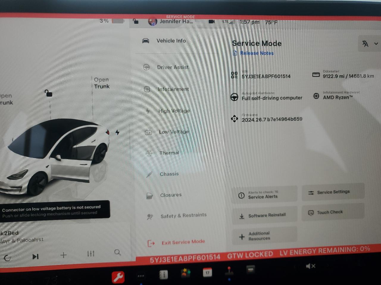 5YJ3E1EA8PF601514 2023 Tesla Model 3