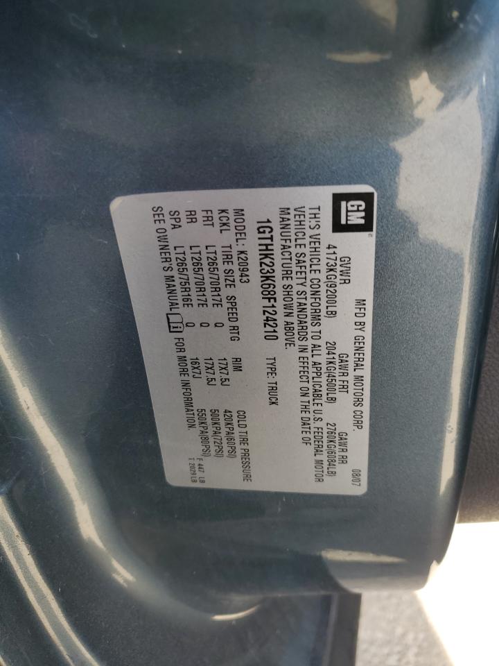 1GTHK23K68F124210 2008 GMC Sierra K2500 Heavy Duty