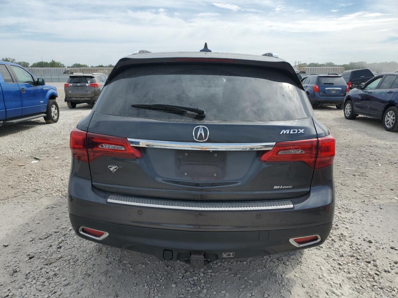 2015 Acura Mdx Advance VIN: 5FRYD4H8XFB025702 Lot: 71626234