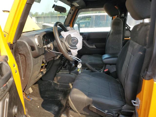  JEEP WRANGLER 2012 Żółty