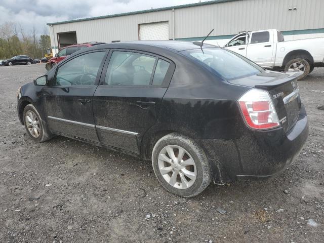  NISSAN SENTRA 2012 Чорний