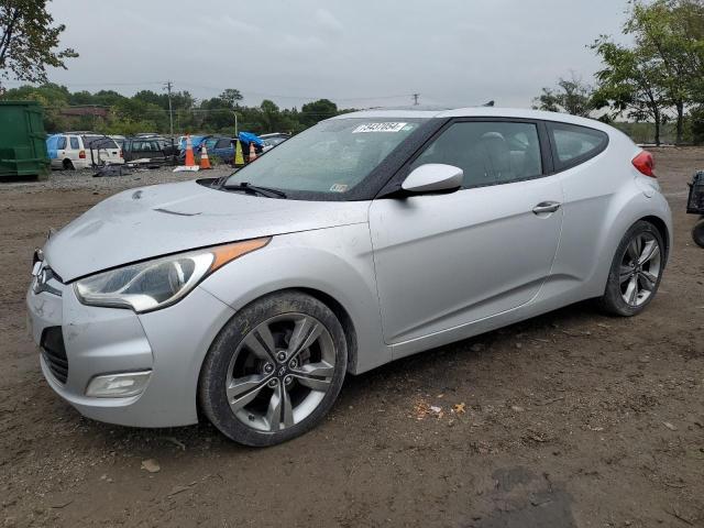 Coupet HYUNDAI VELOSTER 2012 Srebrny