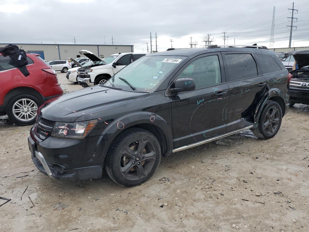 2019 Dodge Journey Crossroad VIN: 3C4PDCGG6KT857730 Lot: 70271594