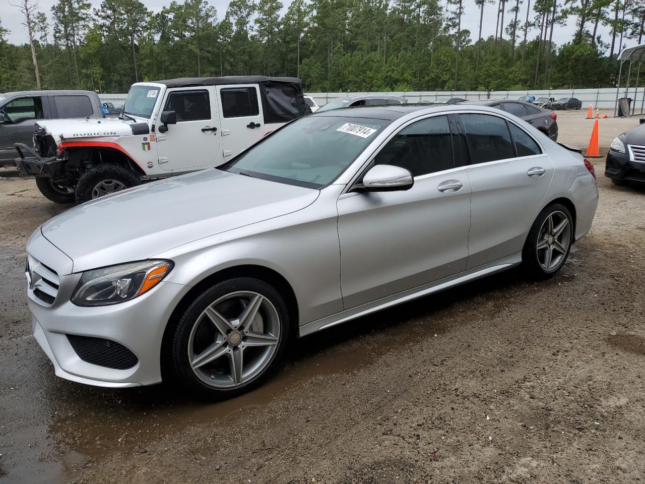 55SWF4KB4FU010568 2015 MERCEDES-BENZ C CLASS - Image 1