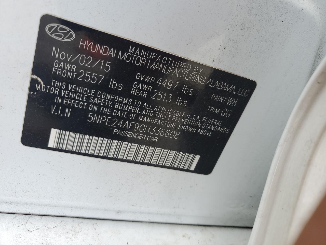 2016 Hyundai Sonata - Image 12