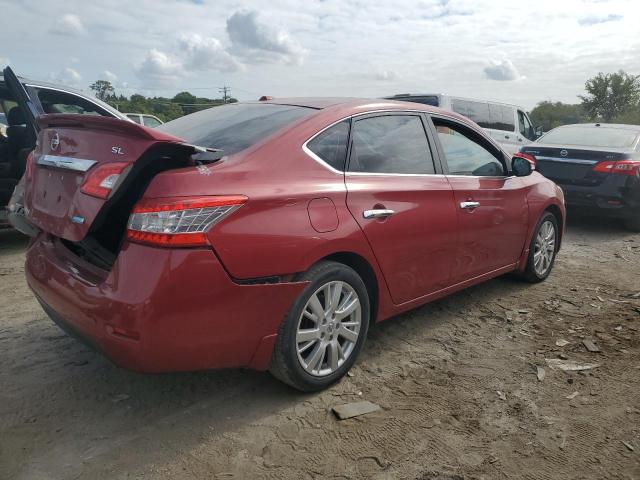 Sedans NISSAN SENTRA 2013 Red