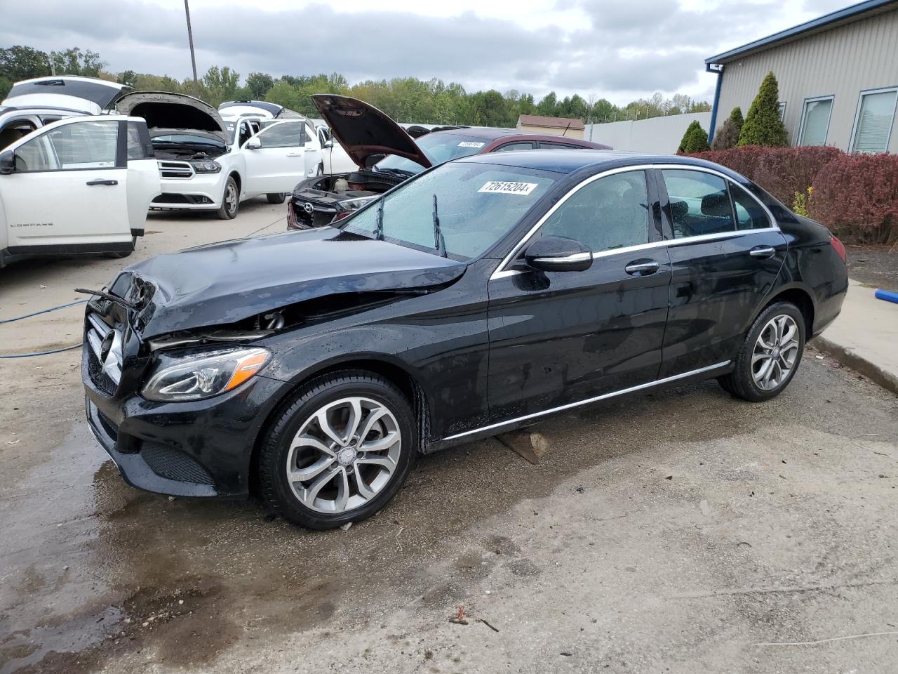 VIN 55SWF4KB0FU001947 2015 MERCEDES-BENZ C-CLASS no.1