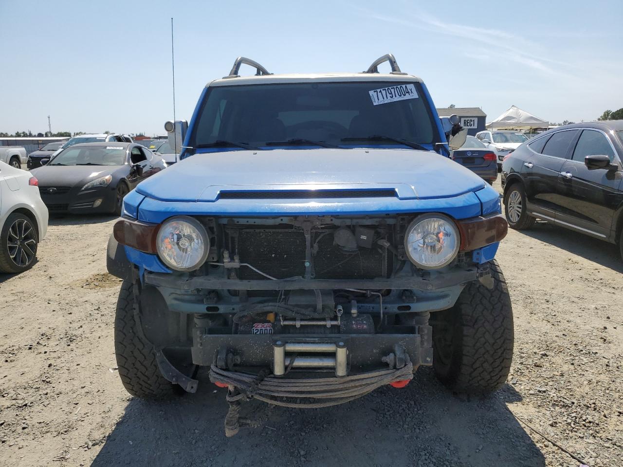 2007 Toyota Fj Cruiser VIN: JTEBU11F970035616 Lot: 71797004