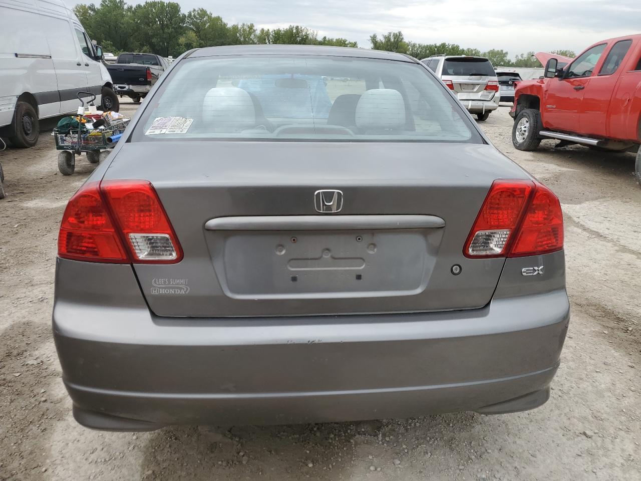 2004 Honda Civic Ex VIN: 2HGES26714H604661 Lot: 73020204