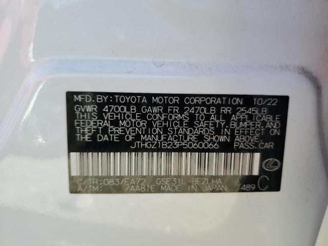 JTHGZ1B23P5060066 Lexus IS 350 F S  13