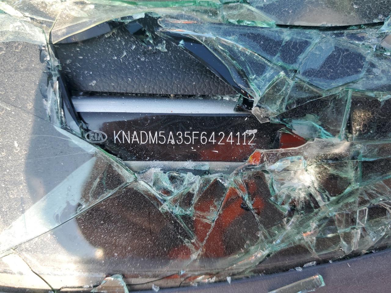 2015 Kia Rio Lx VIN: KNADM5A35F6424112 Lot: 71223754