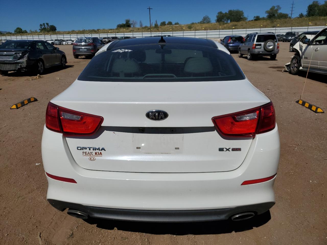 2015 Kia Optima Ex VIN: 5XXGN4A75FG354901 Lot: 72959544