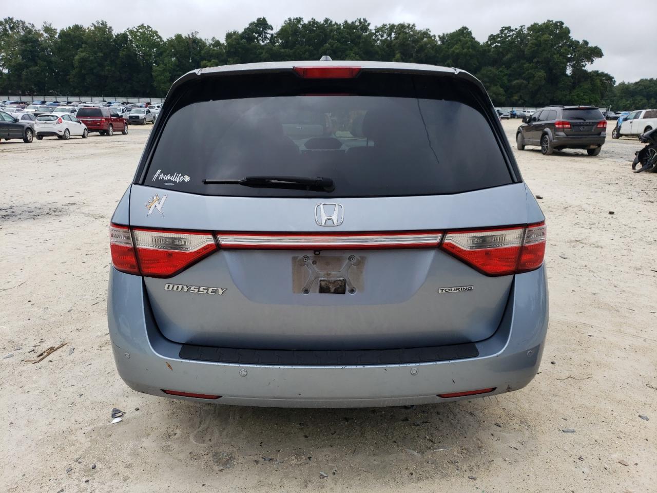 2012 Honda Odyssey Touring VIN: 5FNRL5H97CB124545 Lot: 70624434