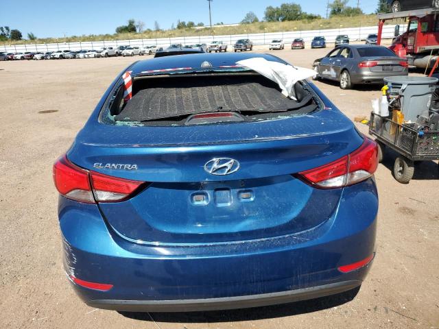  HYUNDAI ELANTRA 2016 Granatowy