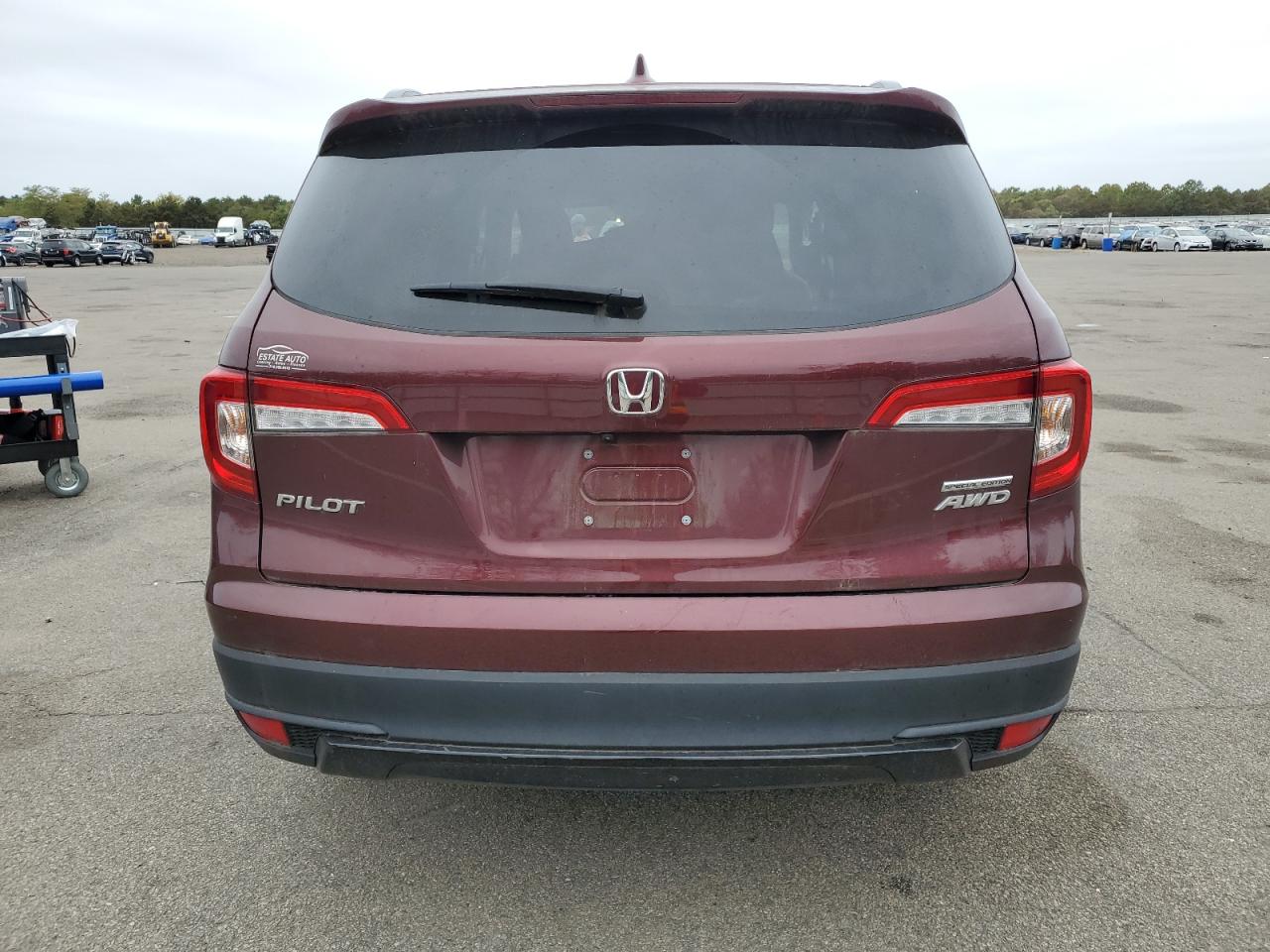 2022 Honda Pilot Se VIN: 5FNYF6H25NB100971 Lot: 72645014