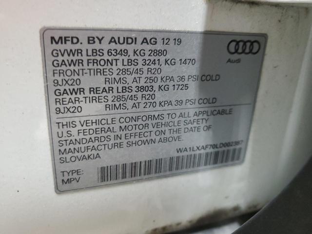 WA1LXAF70LD002387 Audi Q7 PREMIUM 13