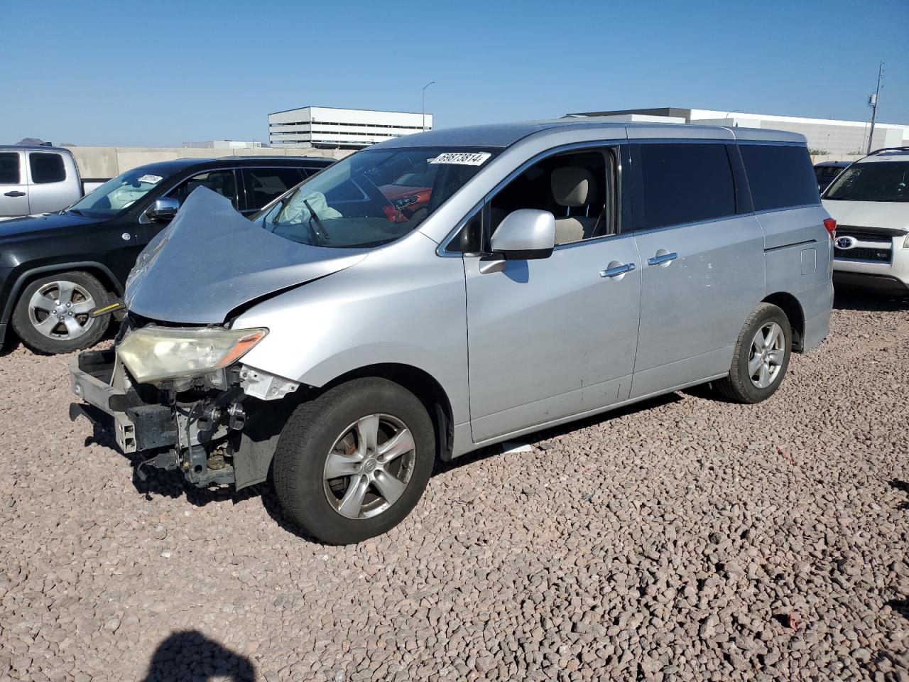 2012 Nissan Quest S VIN: JN8AE2KP8C9035210 Lot: 69873814