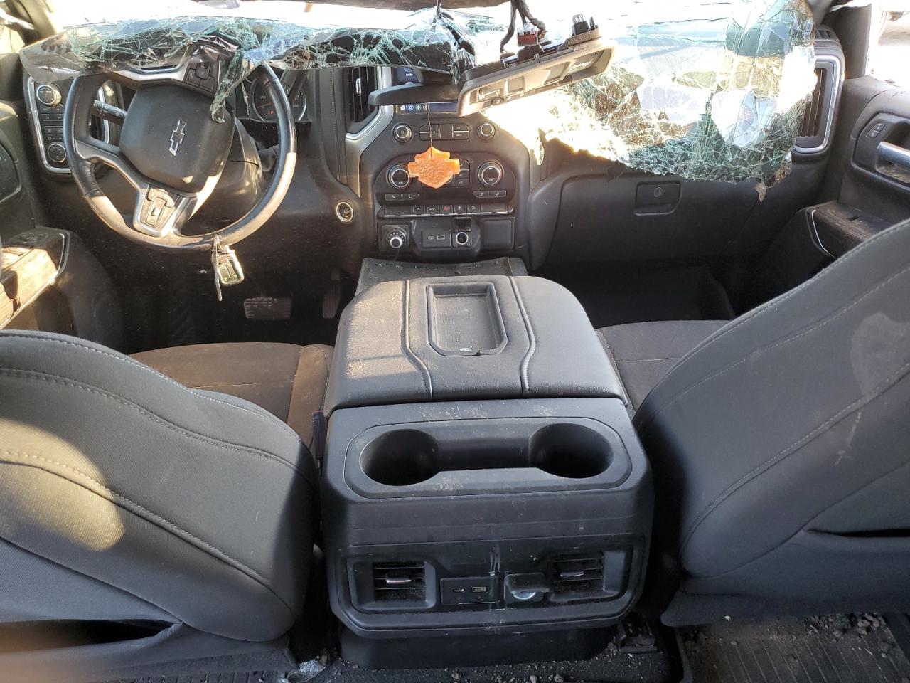 2021 Chevrolet Silverado K1500 Rst VIN: 3GCUYEET0MG243514 Lot: 70503714