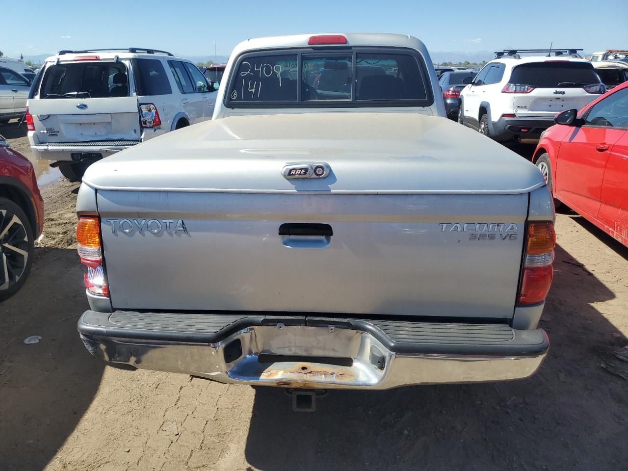 2003 Toyota Tacoma Double Cab VIN: 5TEHN72N43Z182196 Lot: 72658514