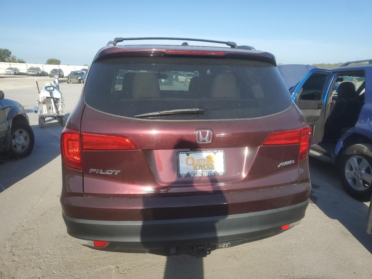 2016 Honda Pilot Exl VIN: 5FNYF6H53GB082614 Lot: 71659154